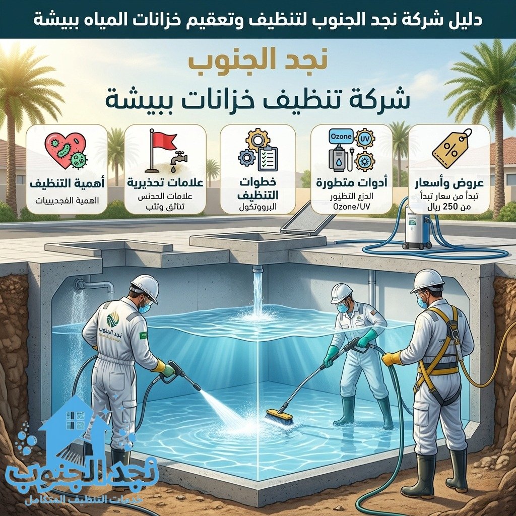 شركة تنظيف خزانات ببيشة