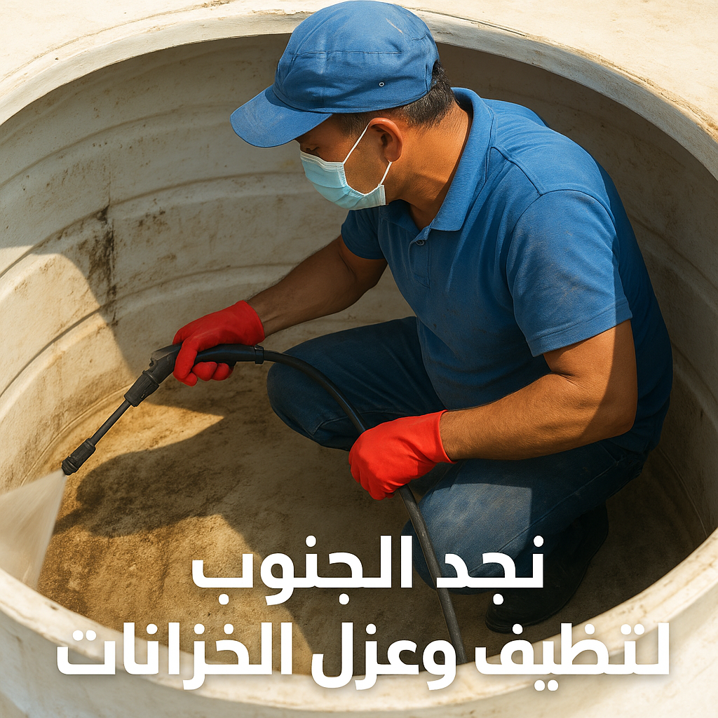 تنظيف وعزل خزانات ببيشة