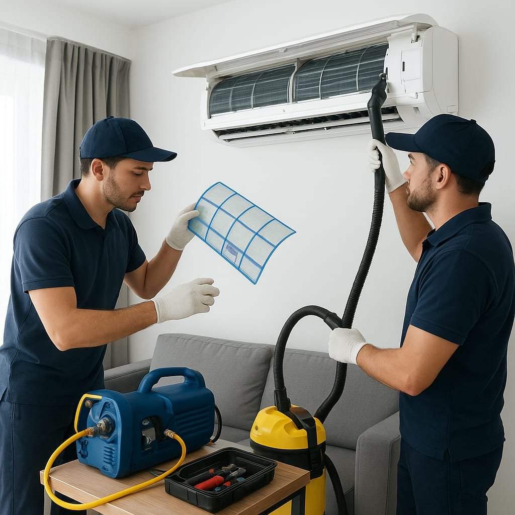 شركة تنظيف وصيانة مكيفات ببيشة