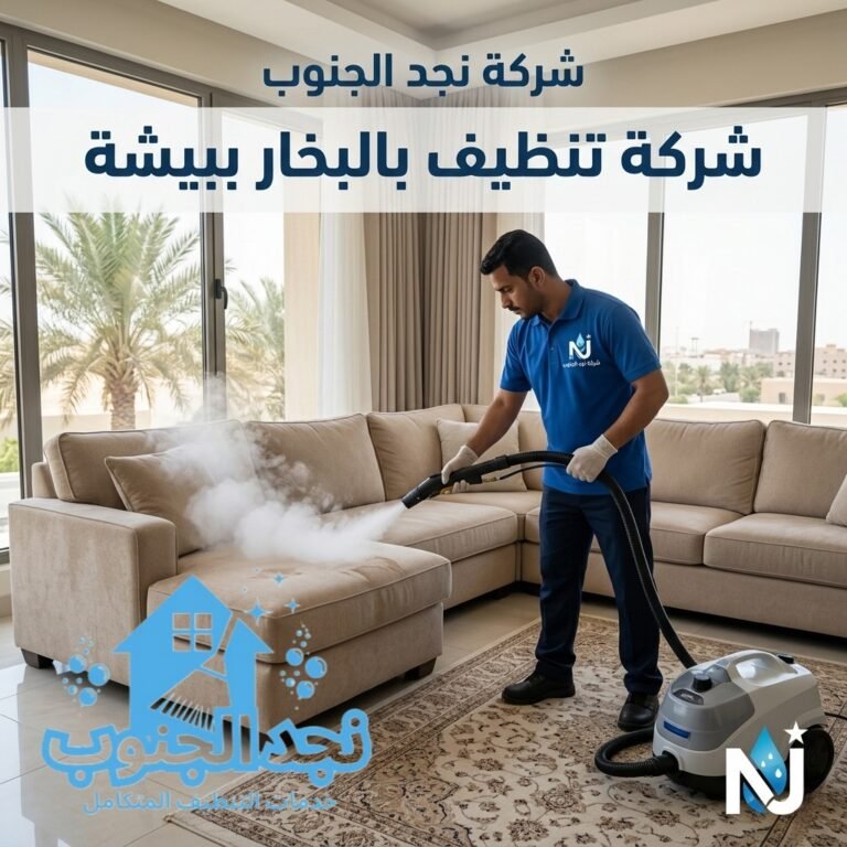 شركة تنظيف بالبخار ببيشة
