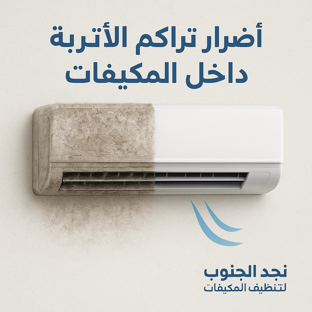 أضرار تراكم الأتربة داخل المكيفات وطرق التنظيف