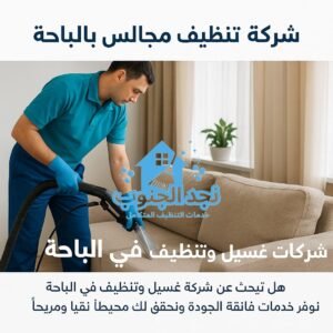 شركة تنظيف مجالس بالباجة