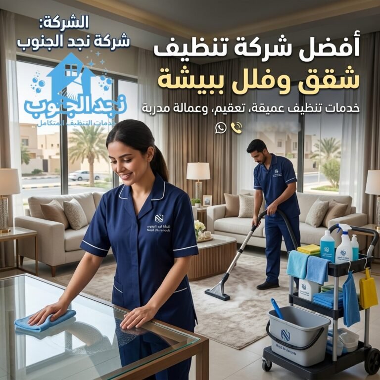 افضل شركة تنظيف شقق وفلل ببيشة
