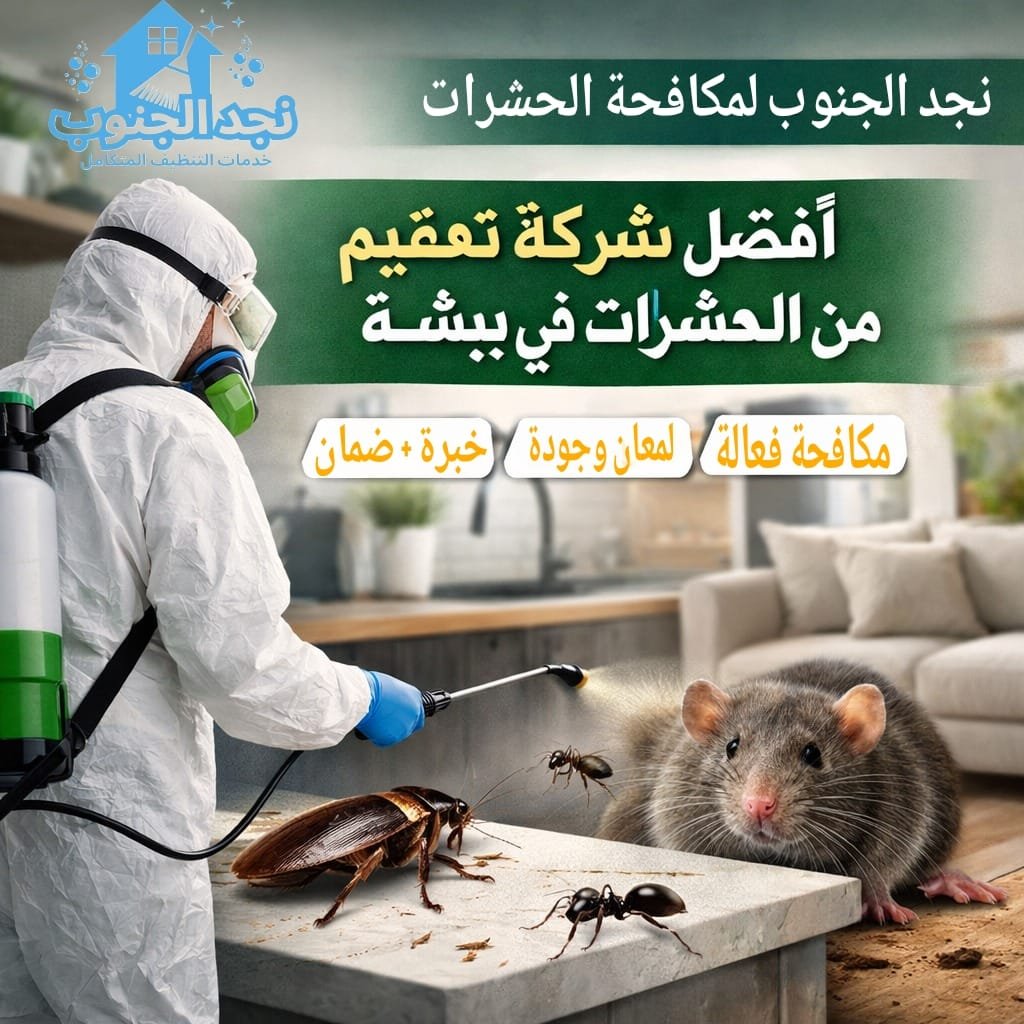افضل شركة تعقيم من الحشرات في بيشة