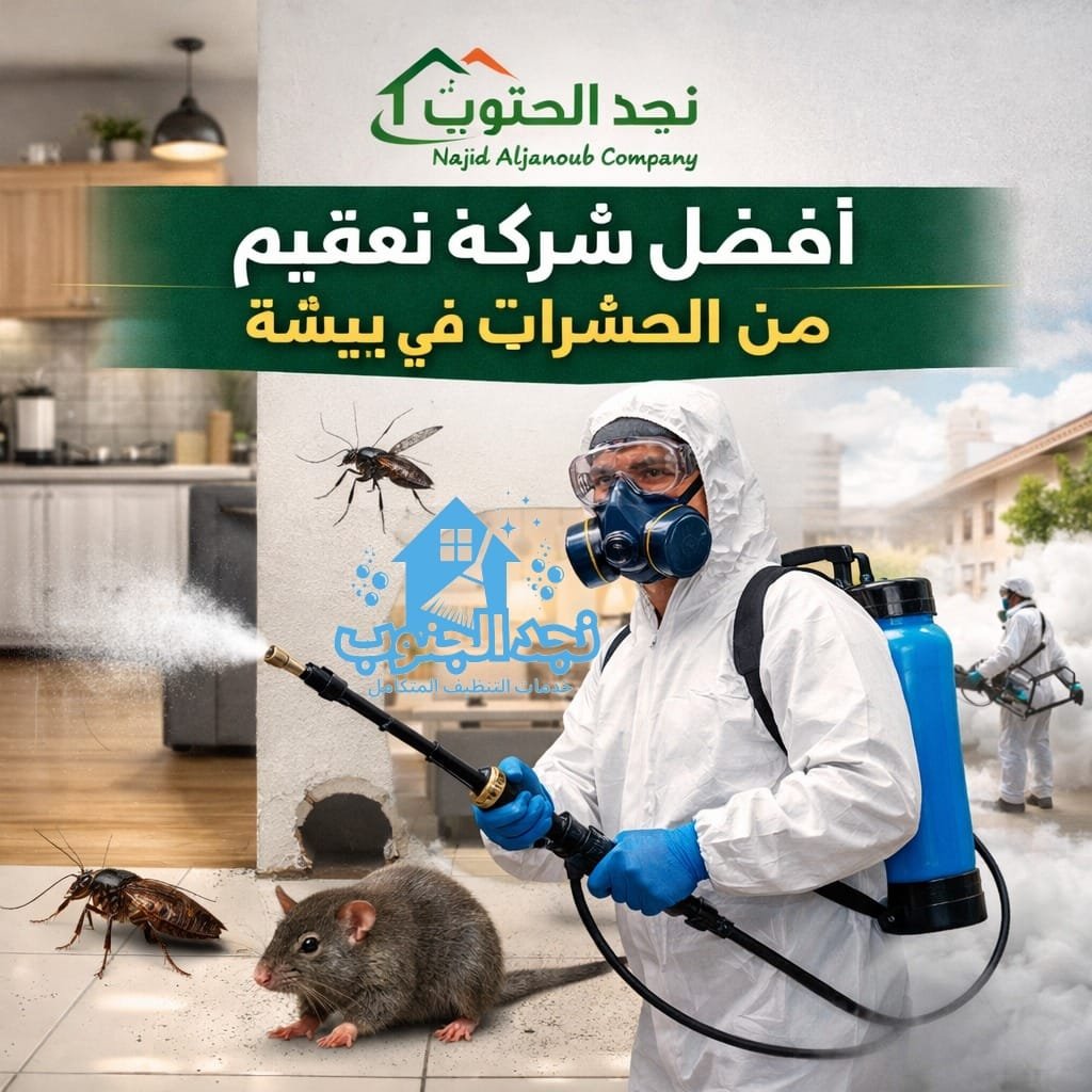 افضل شركة تعقيم من الحشرات في بيشة