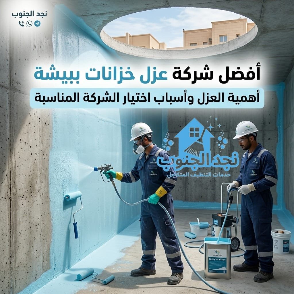 أفضل شركة عزل خزانات ببيشة