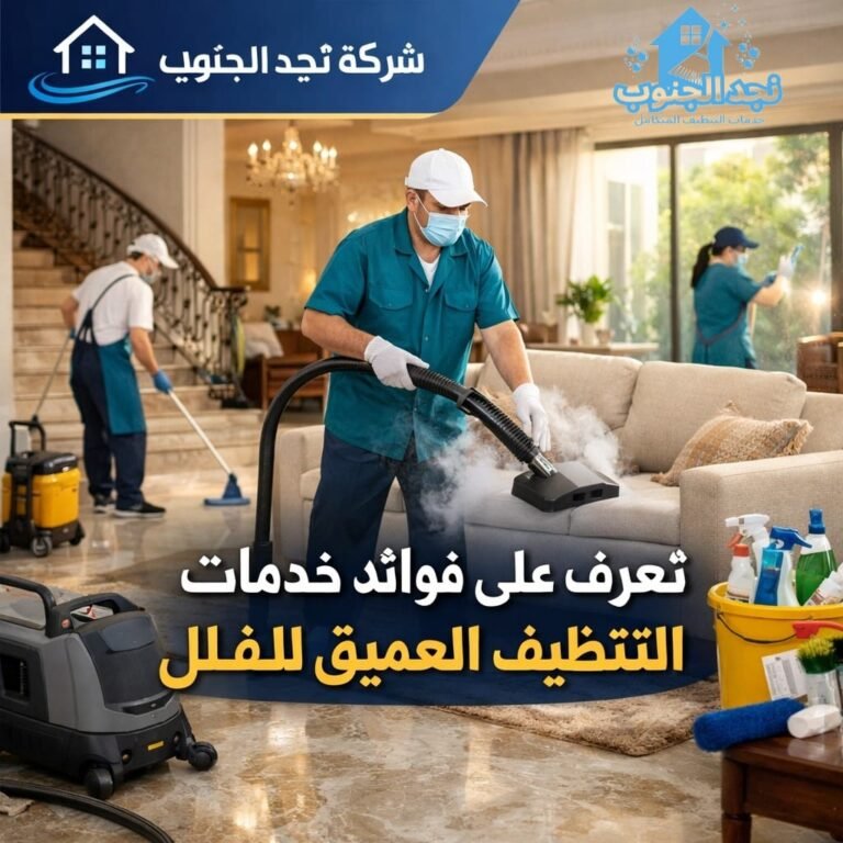 تعرف على فوائد خدمات التنظيف العميق للفلل