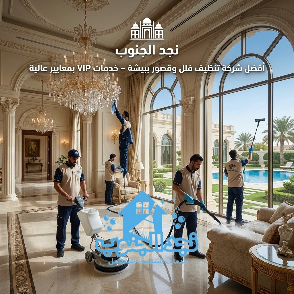 افضل شركة تنظيف فلل وقصور ببيشة