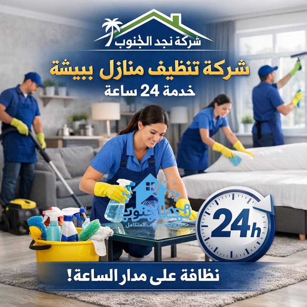 شركة تنظيف منازل ببيشة خدمة 24 ساعة