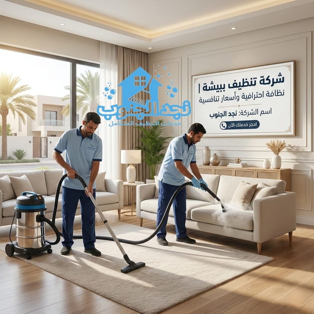 شركة تنظيف بسبت العلاية بالقرب من بيشة | خدمات تنظيف احترافية