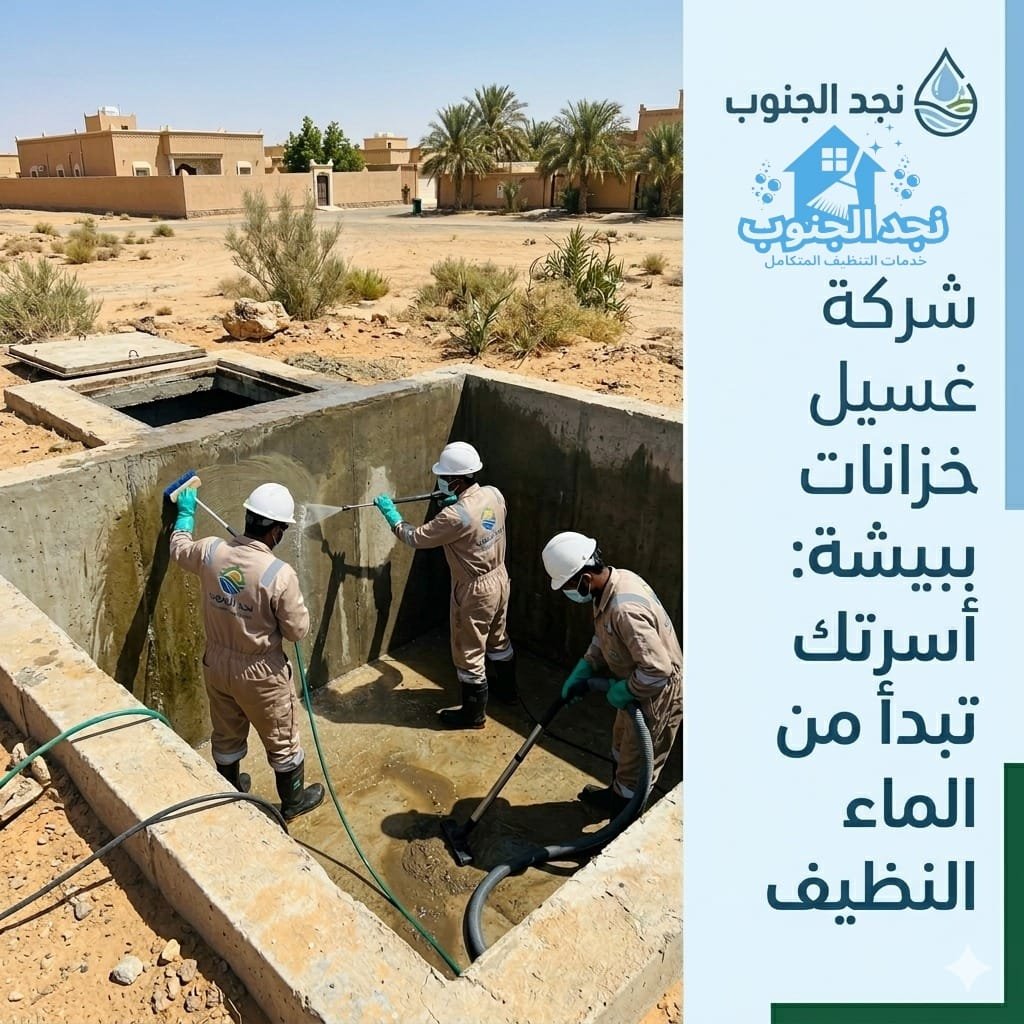 شركة غسيل خزانات ببيشة صحة أسرتك تبدأ من الماء النظيف