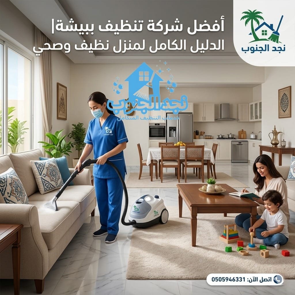 أفضل شركة تنظيف ببيشة| الدليل الكامل لمنزل نظيف وصحي