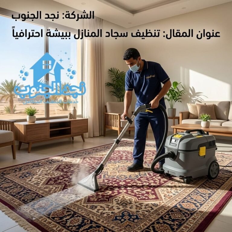 تنظيف سجاد المنازل ببيشة احترافياً