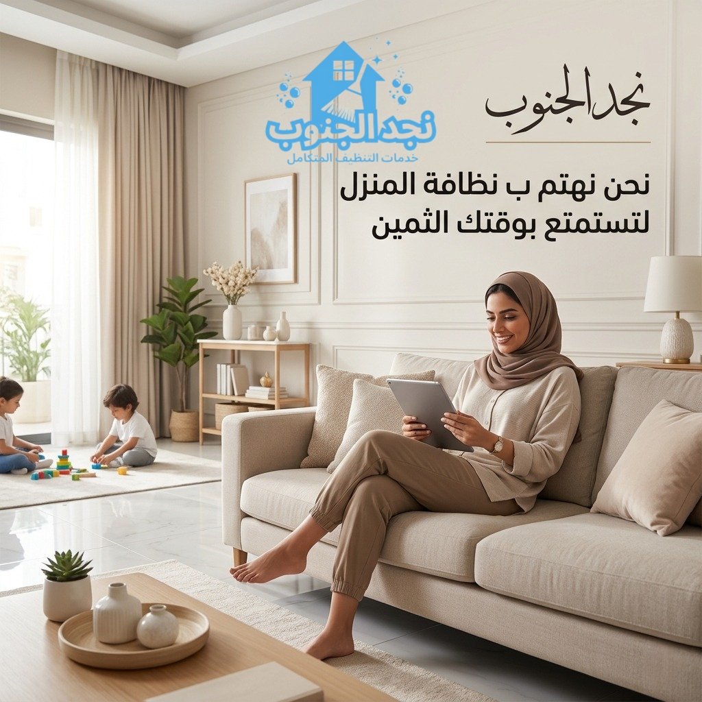 نحن نهتم ب نظافة المنزل لتستمتع بوقتك الثمين