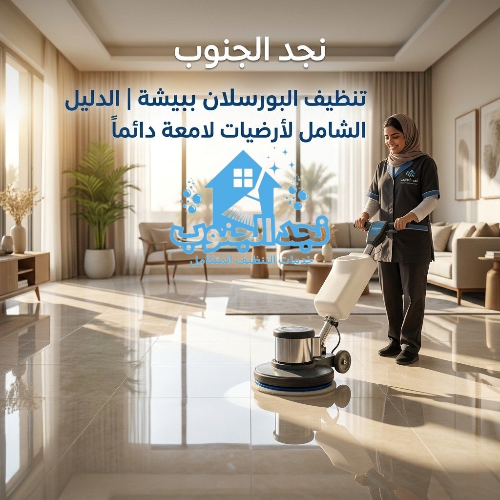 تنظيف البورسلان ببيشة |الدليل الشامل لأرضيات لامعة دائماً