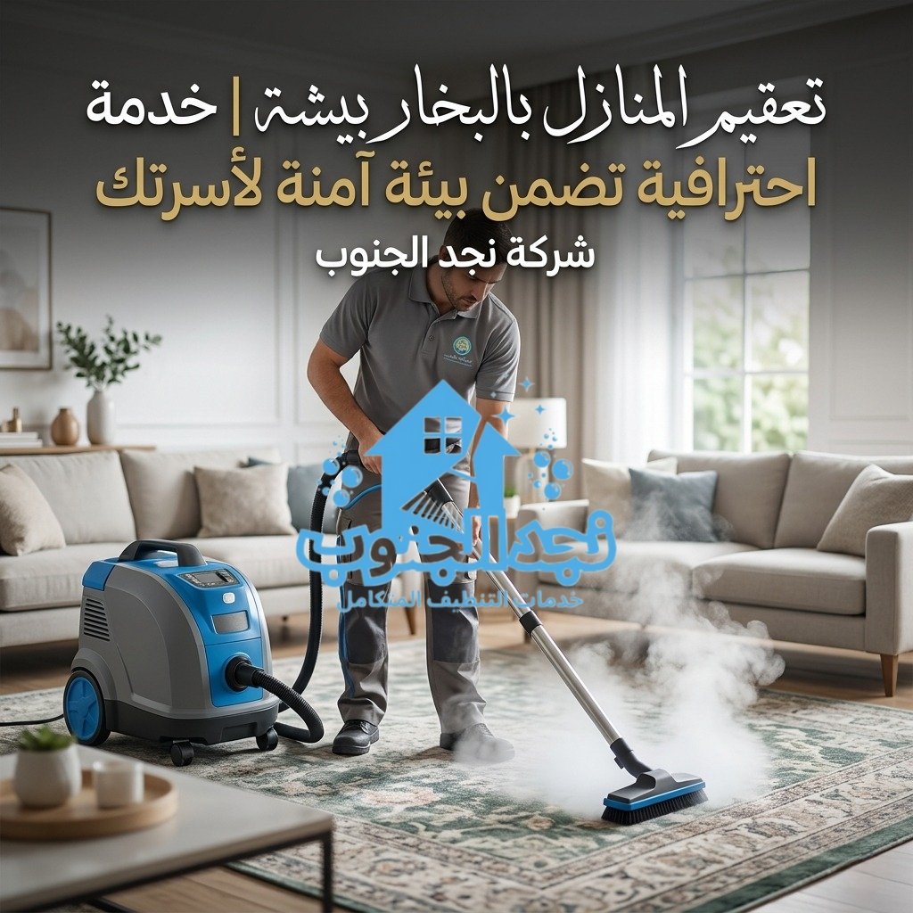 تعقيم المنازل بالبخار ببيشة |خدمة احترافية تضمن بيئة آمنة لأسرتك