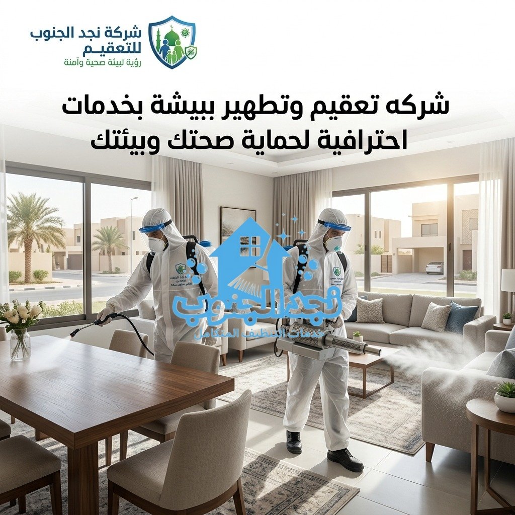 شركه تعقيم وتطهير ببيشة بخدمات احترافية لحماية صحتك وبيئتك
