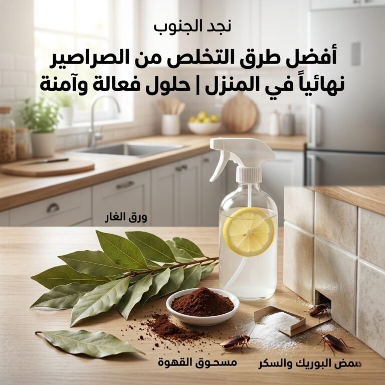 أفضل طرق التخلص من الصراصير نهائياً في المنزل