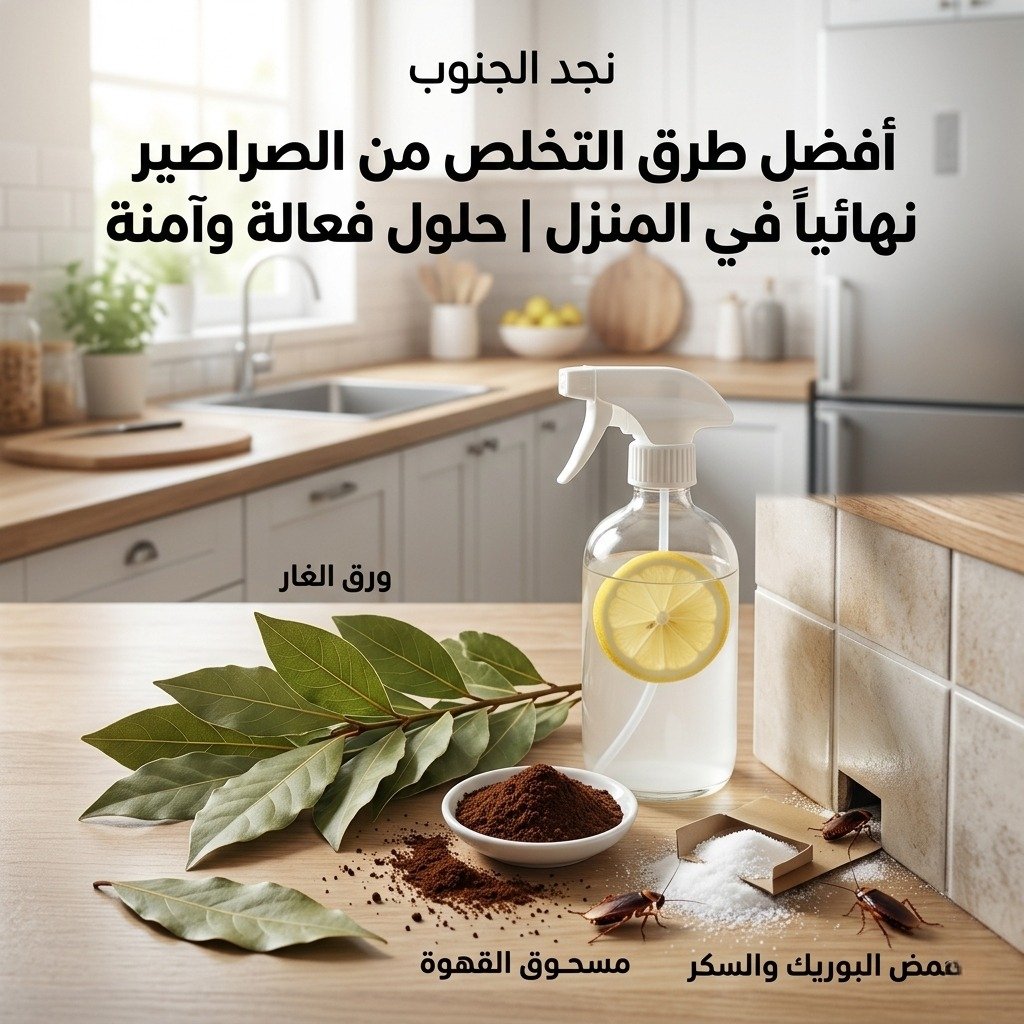 أفضل طرق التخلص من الصراصير نهائياً في المنزل