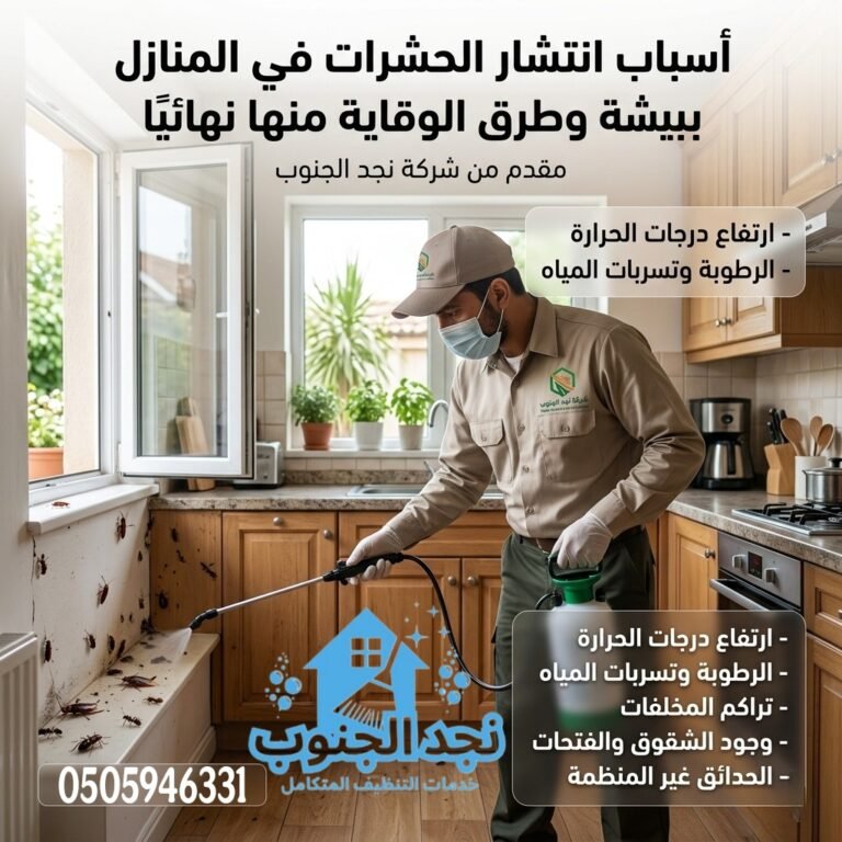 مكافحة الحشرات ببيشة