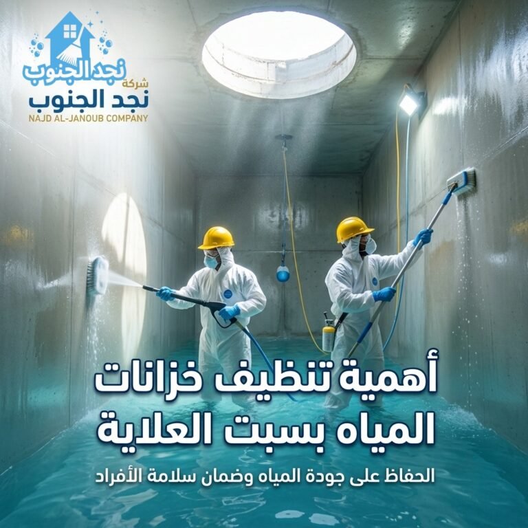 شركة تنظيف خزانات بسبت العلاية