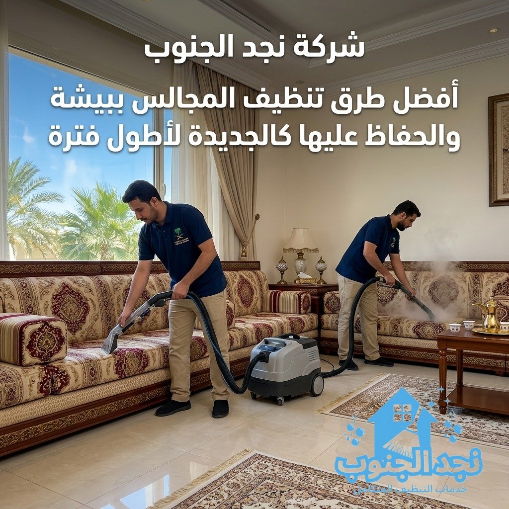 تنظيف المجالس ببيشة
