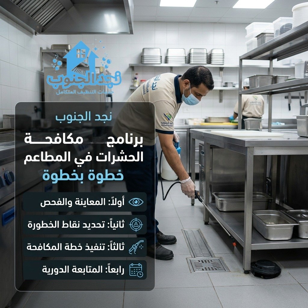 مكافحة الحشرات في المطاعم ببيشة 2
